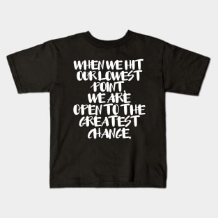 At the journey's end Kids T-Shirt